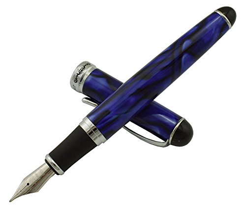 Jinhao X750 Füllfederhalter, 18 KGP Medium Feder Collection Signature Gift Pen von erofa