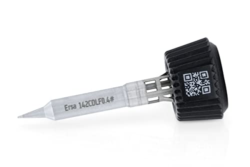 ERSA ERSADUR 142CDLF04 meißelförmig 0,4mm für i-Tool TRACE & i-Tool MK2 / i-CON Trace IoT-Lötstation & i-Con Lötstationen der MK2 Serie – mit patentierter Beschichtung von ersa