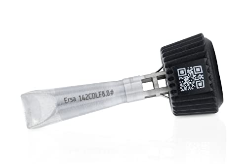 ERSA ERSADUR 142CDLF80 meißelförmig 8,0mm für i-Tool TRACE & i-Tool MK2 / i-CON Trace IoT-Lötstation & i-Con Lötstationen der MK2 Serie – mit patentierter Beschichtung von ersa