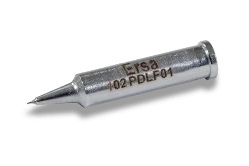 ersa 0102PDLF01 0102 i-Tip Dauerlötspitze bleistiftspitz gerade 0,1 mm Durchmesser mit ERSADUR-LF Beschichtung (bleifrei löten) für erhöhte Standzeit von ersa