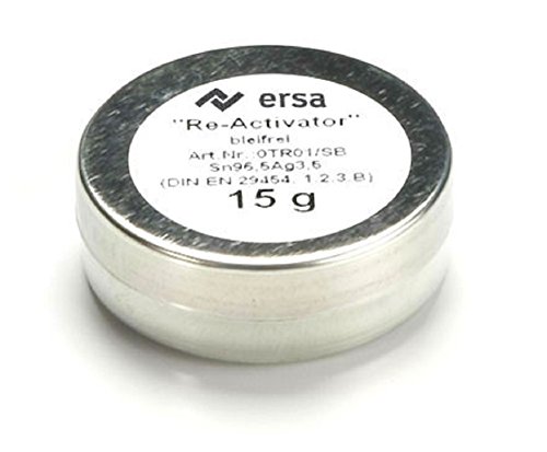 ERSA Lötspitzen-Reaktivator bleifrei 15g Dose beseitigt schonend auch starke Oxidschichten bei minimaler Rauchentwicklung von ersa