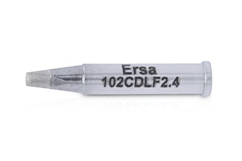 ERSA i-Tip ERSADUR Dauerlötspitze gerade meißelförmig 2,4 mm mit ERSADUR-LF Beschichtung 0102CDLF24 von ersa