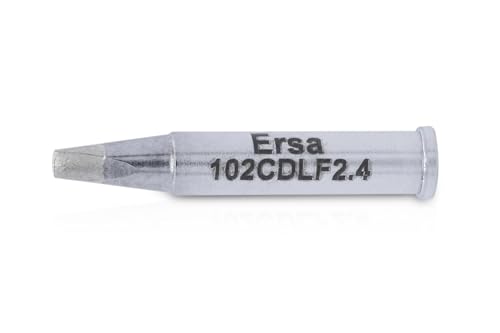 ERSA i-Tip ERSADUR Dauerlötspitze gerade meißelförmig 2,4 mm mit ERSADUR-LF Beschichtung 0102CDLF24 von ersa