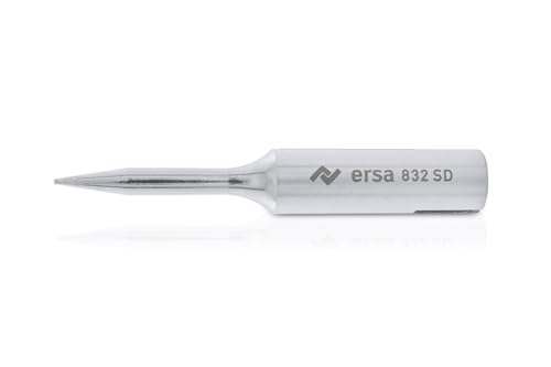 ERSA ERSADUR Dauerlötspitze gerade verlängert bleistiftspitz 0,8 mm Durchmesser mit ERSADUR- Beschichtung 0832SD von ersa