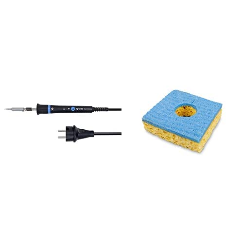 Ersa PTC70 Temperaturgeregelter Lötkolben 75 W 230 V 0710CD & ersa Reinigungsschwamm für Lötspitzen Ersa PTC70 Temperaturgeregelter Lötkolben 75 W 230 V 0710CD & ersa Reinigungsschwamm für Lötspitzen von ersa
