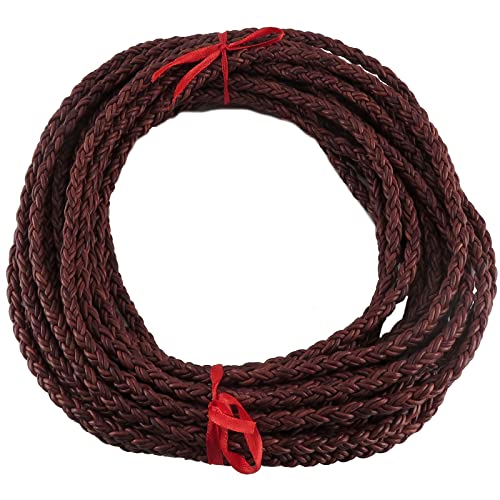 esnado Lederband-Bolaband rund geflochten | 7 mm | Farbe: Antik Braun | Länge: 1 Meter | ECHTES Leder - pflanzlich gegerbt | zum Basteln | Herstellung von Armbändern, Schmuck esnado Lederband-Bolaband rund geflochten | 7 mm | Farbe: Antik Braun | Länge: 1 Meter | ECHTES Leder - pflanzlich gegerbt | zum Basteln | Herstellung von Armbändern, Schmuck von esnado