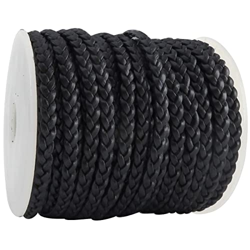 esnado Lederband geflochten flach | Breite: 5 mm | Dicke: 2 mm | Länge: 10 Meter | Farbe: Navy | ECHTES Leder - pflanzlich gegerbt | zum Basteln | Herstellung von Armbändern, Schmuck esnado Lederband geflochten flach | Breite: 5 mm | Dicke: 2 mm | Länge: 10 Meter | Farbe: Navy | ECHTES Leder - pflanzlich gegerbt | zum Basteln | Herstellung von Armbändern, Schmuck von esnado