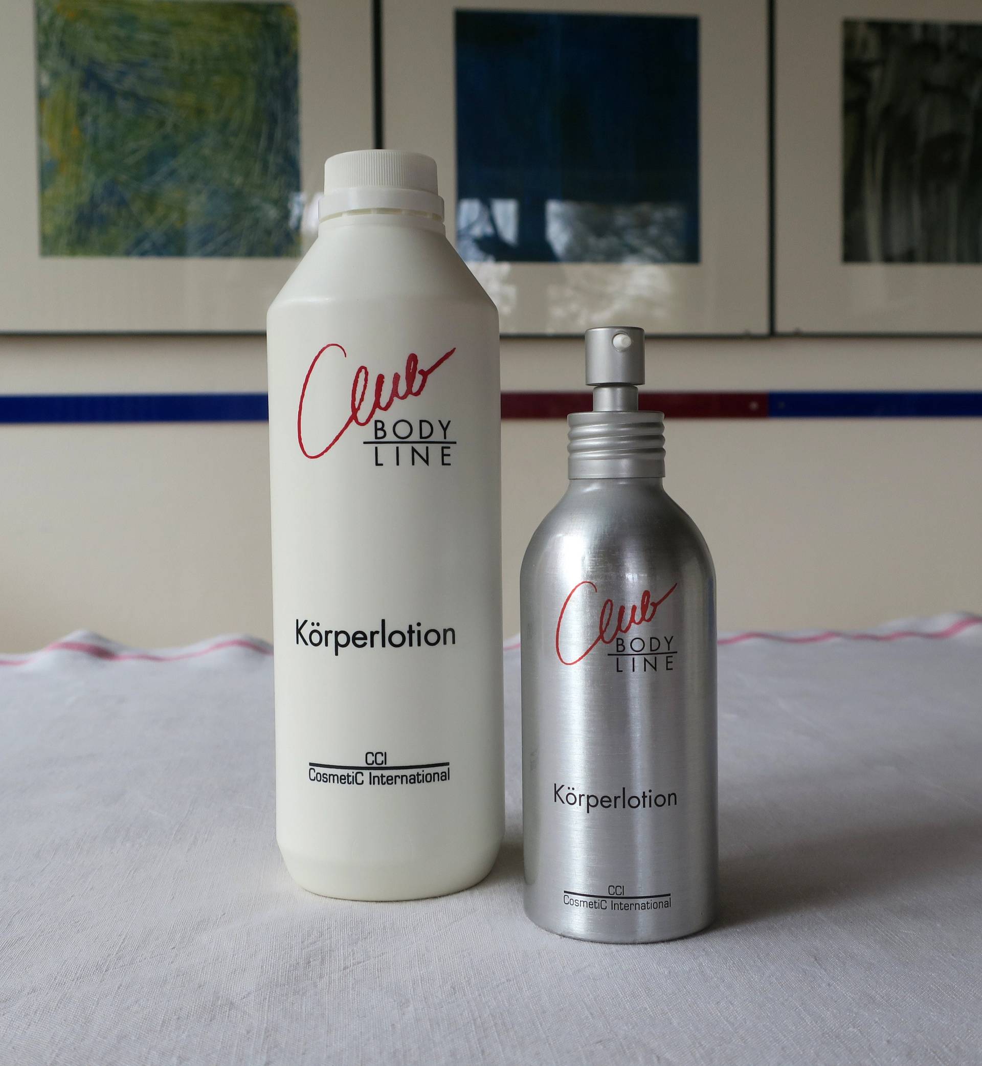 Vintage Set Club Body Line Körperlotion Cosmetic International Frankreich Vintage Set Club Body Line Körperlotion Cosmetic International Frankreich von etage4vintage