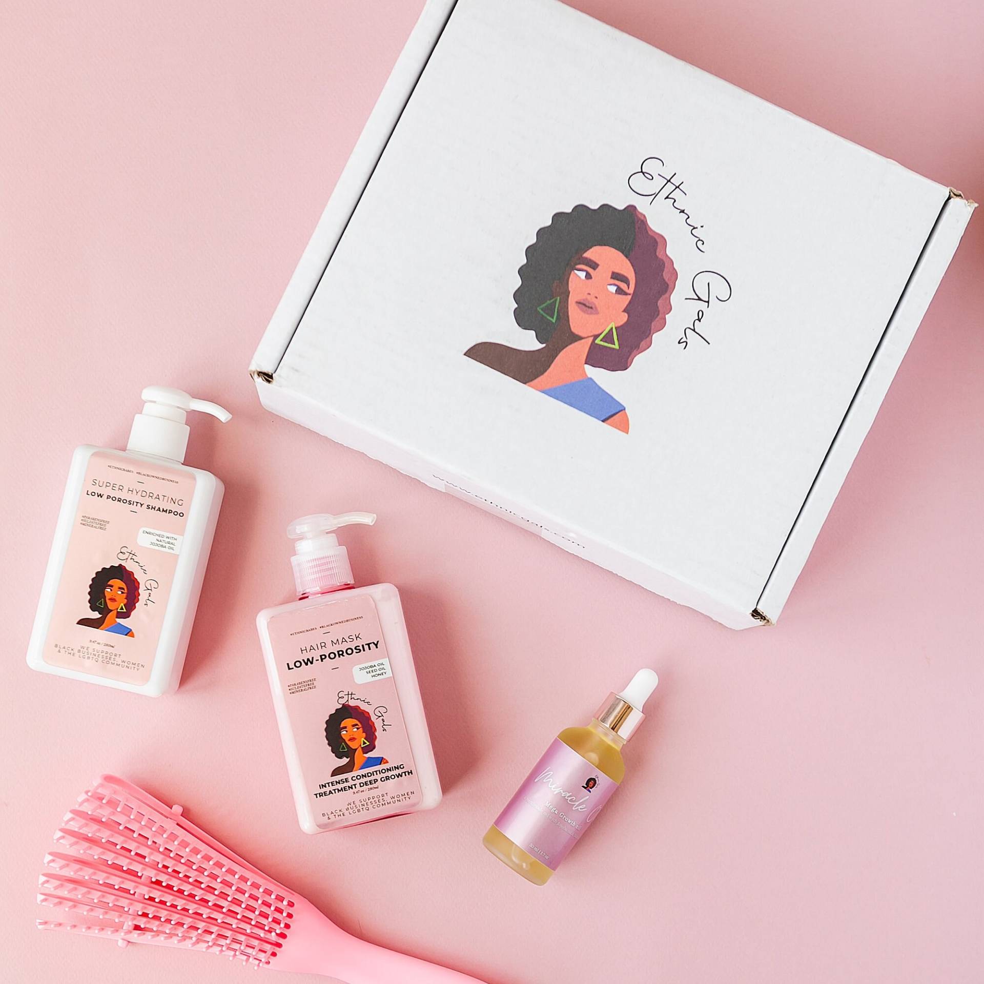 Deep Growth Bundle Beauty Kit Low Porosity Deep Growth Bundle Beauty Kit Low Porosity von ethnicgals