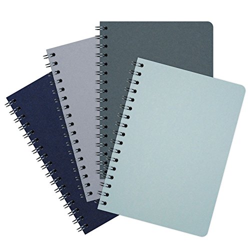 etmamu 643 4er-Pack Notizblöcke Pro Ocean A6, 60 Blatt kariert etmamu 643 4er-Pack Notizblöcke Pro Ocean A6, 60 Blatt kariert von etmamu