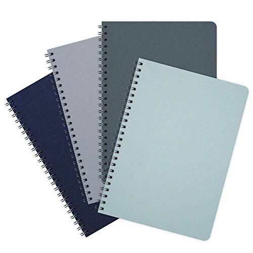 etmamu 648 4er-Pack Notizblöcke Pro Ocean A5, 60 Blatt kariert etmamu 648 4er-Pack Notizblöcke Pro Ocean A5, 60 Blatt kariert von etmamu