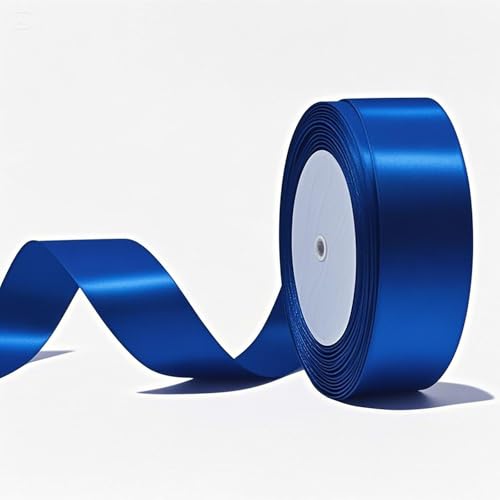 22,7 m breites blaues Satinband, Geschenkband zum Verpacken von Geschenken, dekorative Urlaubsschleife, Polyester-Seide für Hochzeitssträuße, Dekoration, DIY-Schleifen und Blumenarrangements 22,7 m breites blaues Satinband, Geschenkband zum Verpacken von Geschenken, dekorative Urlaubsschleife, Polyester-Seide für Hochzeitssträuße, Dekoration, DIY-Schleifen und Blumenarrangements von eturnloger