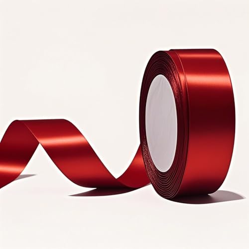 Satinband, Geschenkband zum Verpacken von Geschenken, dekorative Urlaubsschleife, Polyester-Seide für Hochzeitssträuße, Dekoration, DIY-Schleifen und Blumenarrangements, 22,7 m breit, 22,7 m Satinband, Geschenkband zum Verpacken von Geschenken, dekorative Urlaubsschleife, Polyester-Seide für Hochzeitssträuße, Dekoration, DIY-Schleifen und Blumenarrangements, 22,7 m breit, 22,7 m von eturnloger