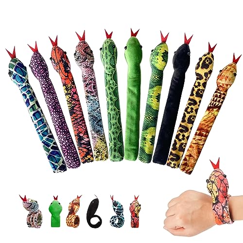 eurNhrN Schlangen-Schlagarmband, 10 Stück, Plüsch, lebensecht, gruselig, 30 cm, tragbare Schnapparmbänder, Schlagbänder für Halloween, Ostern, Party, Heimartikel eurNhrN Schlangen-Schlagarmband, 10 Stück, Plüsch, lebensecht, gruselig, 30 cm, tragbare Schnapparmbänder, Schlagbänder für Halloween, Ostern, Party, Heimartikel von eurNhrN