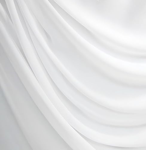 Chiffon Stoff Meterware 280 cm breit Naturweiß Chiffon Stoff Meterware 280 cm breit Naturweiß von event-kauf