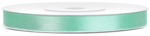Satinband 25m x 6mm Dekoband Geschenkband (Mint) von eventkauf