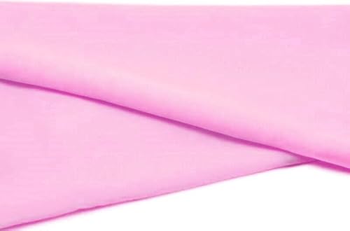 Chiffon Dekostoff/Meterware am Stück (Rosa) von eventkauf