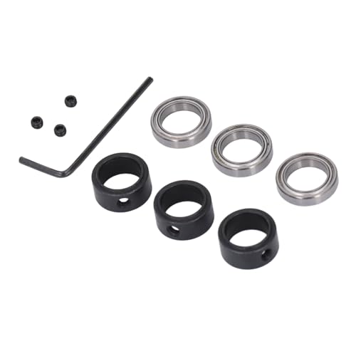 3 Sets Oberfräsen-Bit-Lager 1/4 Zoll ID 1/2 Zoll OD Hartmetall-Fräserlager für Holzbearbeitung Trimmen Schlitz 3 Sets Oberfräsen-Bit-Lager 1/4 Zoll ID 1/2 Zoll OD Hartmetall-Fräserlager für Holzbearbeitung Trimmen Schlitz von evhooe