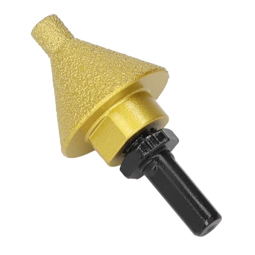 Diamant-Fasenbohrer, 38 mm Durchmesser, Lochvergrößerung, Trimmen, Schleifen, mit M14-Adapterstange Diamant-Fasenbohrer, 38 mm Durchmesser, Lochvergrößerung, Trimmen, Schleifen, mit M14-Adapterstange von evhooe