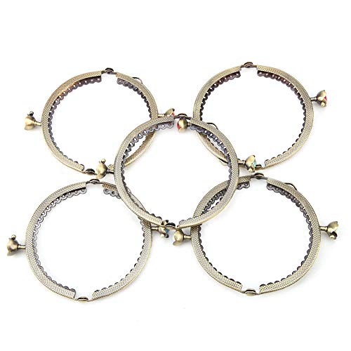 Geldbörsenrahmen für Taschenherstellung, Kiss Lock Geldbörse Rahmen, 1 Stück, halbrunder Legierungsrahmen, DIY, geprägtes Nähen, Metalltasche,, Nr. 932 Geldbörsenrahmen für Taschenherstellung, Kiss Lock Geldbörse Rahmen, 1 Stück, halbrunder Legierungsrahmen, DIY, geprägtes Nähen, Metalltasche,, Nr. 932 von evhooe