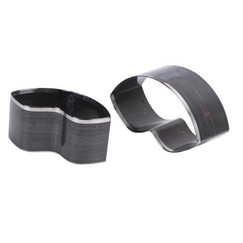 Leder-Stanzformen in Lippenform, 60 x 35 mm, 50 x 25 mm, Stahllegierung, Leder, Stanzformen zum Basteln, 2 Stück von evhooe