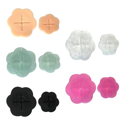 fKiZanthene Cinch-Clips für Kleidung, 5 Farben, 2 Größen (5 cm & 3,5 cm), modische Taillenspanner für Kleider, Hemden & Basteln von fKiZanthene