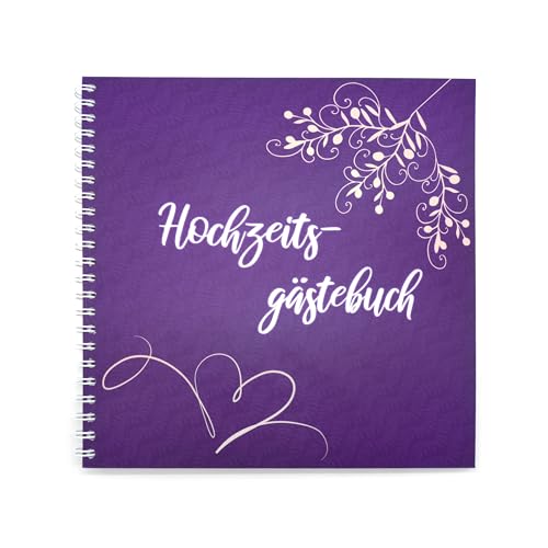 familiawedding violet-Springtime- Design XXL Gästebuch zur Hochzeit lila Hochzeitsgästebuch mit lustigen Fragen zum Ausfüllen familiawedding violet-Springtime- Design XXL Gästebuch zur Hochzeit lila Hochzeitsgästebuch mit lustigen Fragen zum Ausfüllen von familiawedding