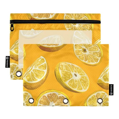 Beauty Ugli Federmäppchen mit 3 Löchern, 3 Löchern, Ordnertaschen mit 3 Ringen, für Schule, Büro, Dokumenten-Organizer Beauty Ugli Federmäppchen mit 3 Löchern, 3 Löchern, Ordnertaschen mit 3 Ringen, für Schule, Büro, Dokumenten-Organizer von famyily