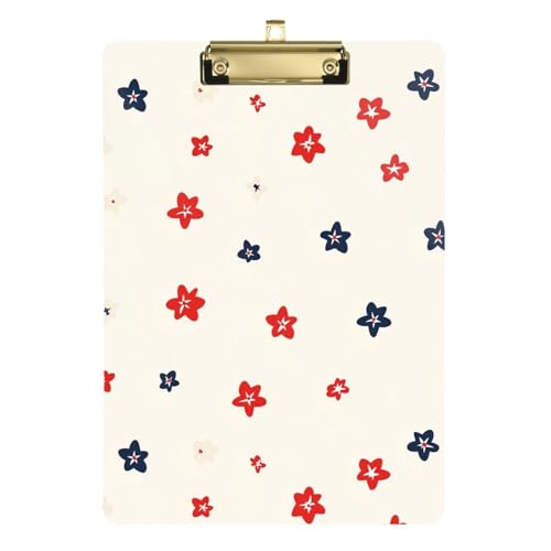 Bunte Blütenmuster, niedliche Klemmbretter, Still-Klemmbrett, Clipboard, Clipboard, benutzerdefinierte Klemmbretter für Krankenpflege-Edition, medizinische Referenz, 31,8 x 45,7 cm von famyily