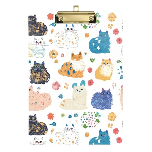 Chic Himalayancats Klemmbretter Still-Klemmbrett Bilder-Clipboards Cliper Board für Inspektoren Dental 31,8 x 86,4 cm von famyily