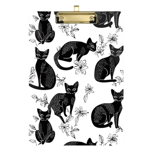 Chic Singapuracats weißes Kunststoff-Klemmbrett, Rechtsgröße, Klemmbrett, Acryl-Klemmbretter für Ingenieure, Militär, 31,8 x 88,9 cm von famyily