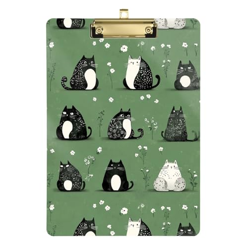 Cornish Rexcats Klemmbrett aus Kunststoff, legale Größe, Klemmbrett, Bild-Clipboards, Cliperboard für Inspektoren, Büro, 31,8 x 83,8 cm, Grün Cornish Rexcats Klemmbrett aus Kunststoff, legale Größe, Klemmbrett, Bild-Clipboards, Cliperboard für Inspektoren, Büro, 31,8 x 83,8 cm, Grün von famyily