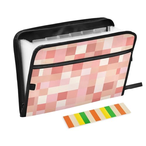 Fächermappe mit Fischgrätenmuster, Hahnentrittmuster, A4-Größe, Hängemappe, Fächermappe mit Taschen, Kunststoff-Hängemappe, Organizer mit Reißverschluss, für Physiotherapeuten, Menüs für Restaurants Fächermappe mit Fischgrätenmuster, Hahnentrittmuster, A4-Größe, Hängemappe, Fächermappe mit Taschen, Kunststoff-Hängemappe, Organizer mit Reißverschluss, für Physiotherapeuten, Menüs für Restaurants von famyily