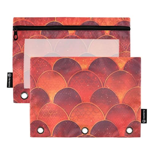Gradient Dragon – Maßstab – inspiriertes Muster, Taschenmappen, 3-Loch-Binder für 3-Loch-Bindertaschen mit 3 Löchern, für Schulbedarf Gradient Dragon – Maßstab – inspiriertes Muster, Taschenmappen, 3-Loch-Binder für 3-Loch-Bindertaschen mit 3 Löchern, für Schulbedarf von famyily