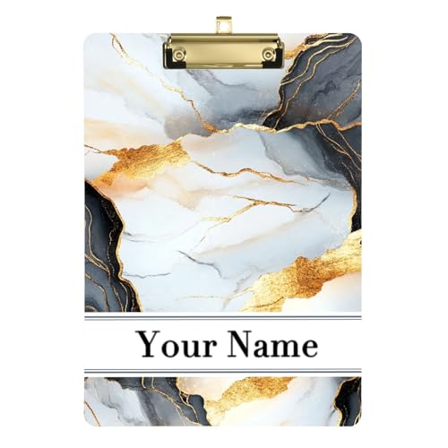 Klemmbrett aus Kunststoff, schwarz, weiß, personalisierbar, legale Größe, Klemmbrett, Kunststoff-Klemmbretter, Büroklammerbrett für Medizinstudenten, Schule, 31,8 x 22,9 cm Klemmbrett aus Kunststoff, schwarz, weiß, personalisierbar, legale Größe, Klemmbrett, Kunststoff-Klemmbretter, Büroklammerbrett für Medizinstudenten, Schule, 31,8 x 22,9 cm von famyily
