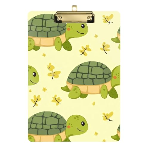Klemmbrett mit grüner Schildkröte, legale Größe, transparente Klemmbretter für Klassenzimmer, für Krankenschwester-Meetings, 31,8 x 22,9 cm Klemmbrett mit grüner Schildkröte, legale Größe, transparente Klemmbretter für Klassenzimmer, für Krankenschwester-Meetings, 31,8 x 22,9 cm von famyily