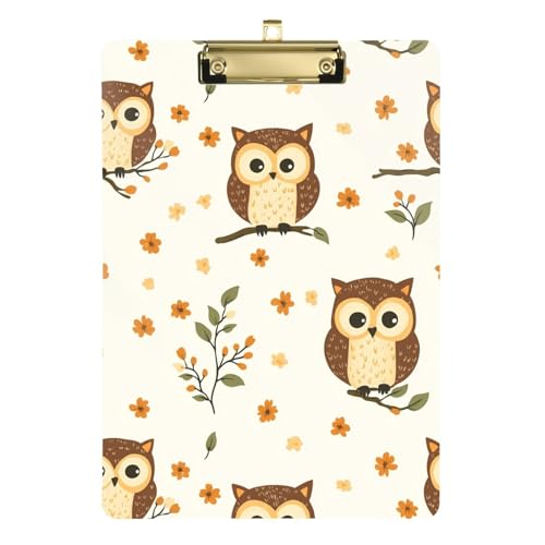 Niedliche Klemmbretter mit Eulen-Blumenzweig, cremefarben, legale Größe, Klemmbrett, Klemmbrett, Clipboard, Clipboard, für Krankenschwestern, Speisekarten, für Restaurants, 31,8 x 61 cm Niedliche Klemmbretter mit Eulen-Blumenzweig, cremefarben, legale Größe, Klemmbrett, Klemmbrett, Clipboard, Clipboard, für Krankenschwestern, Speisekarten, für Restaurants, 31,8 x 61 cm von famyily