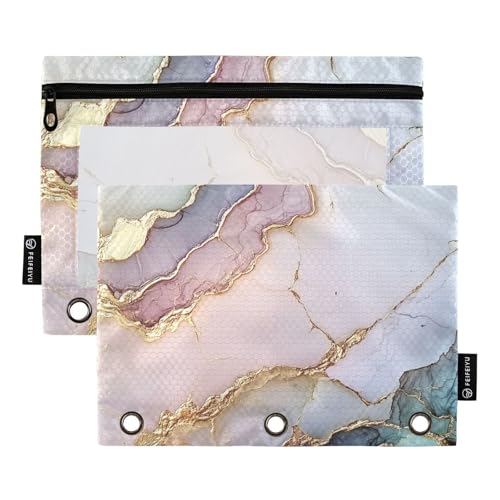 Ordnertaschen mit neutralen Ringen, 3 Ringen für Ordner, Ordner mit 3 Löchern, für Büro, Büro, Organizer von famyily