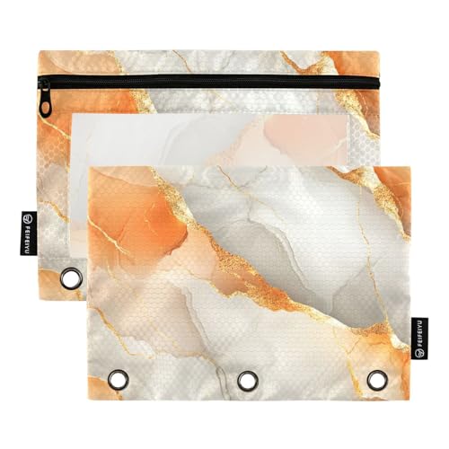 Ringbuchtaschen mit 3 Löchern für 3 Ringe, Marmor, Weiß, Orange, Ringbuchtasche mit 3 Löchern für Untersuchung, Schreibwaren Ringbuchtaschen mit 3 Löchern für 3 Ringe, Marmor, Weiß, Orange, Ringbuchtasche mit 3 Löchern für Untersuchung, Schreibwaren von famyily
