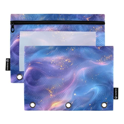 Ringbuchtaschen mit 3 Ringen für 3 Löcher, mit drei Ringen, für Büro, Zuhause, Reisen, Karten, Aufbewahrungsbehälter von famyily