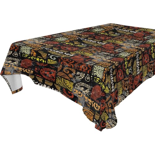 Tischdecke, abwaschbar, für Küche und Esszimmer, Hochzeit, 1,8 m - 2,4 m, knitterfrei, quadratisch, 1 Stück, Größe 137 x 183 cm Tischdecke, abwaschbar, für Küche und Esszimmer, Hochzeit, 1,8 m - 2,4 m, knitterfrei, quadratisch, 1 Stück, Größe 137 x 183 cm von famyily