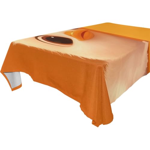 Tischdecke mit niedlichem Cartoon-Entchen, abwischbar, für Küche und Esszimmer, 1,8 m - 2,4 m, staubdichter Outdoor-Tischschutz für Esszimmer, 1 Stück, Größe 137 x 183 cm Tischdecke mit niedlichem Cartoon-Entchen, abwischbar, für Küche und Esszimmer, 1,8 m - 2,4 m, staubdichter Outdoor-Tischschutz für Esszimmer, 1 Stück, Größe 137 x 183 cm von famyily