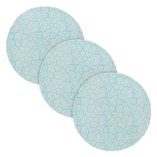 Topfuntersetzer für heiße Töpfe und Pfannen, 38,1 cm, Baumwollgarn, Topflappen, Set für Kochtopf, Kochgeschirr, schützt blaue Risse, 3 Stück Topfuntersetzer für heiße Töpfe und Pfannen, 38,1 cm, Baumwollgarn, Topflappen, Set für Kochtopf, Kochgeschirr, schützt blaue Risse, 3 Stück von famyily