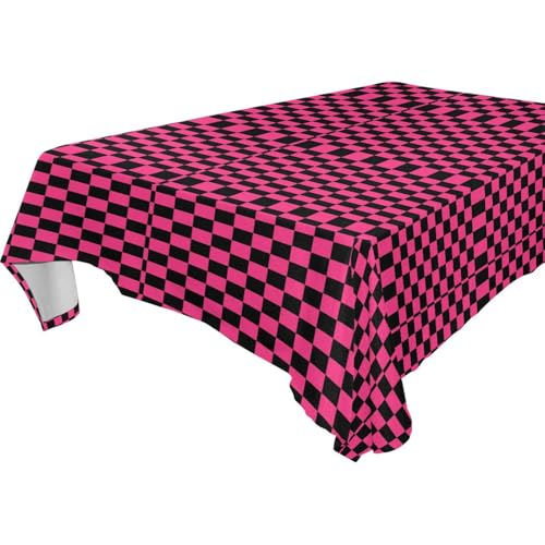 famyily Amerikanische karierte Tischdecke, rechteckig, abwischbar, für Küche und Esszimmer, Outdoor, 1,8 m - 2,4 m, dekorative Weihnachts-Tischdecke, 1 Stück, Größe 137 x 183 cm, Violett und Schwarz famyily Amerikanische karierte Tischdecke, rechteckig, abwischbar, für Küche und Esszimmer, Outdoor, 1,8 m - 2,4 m, dekorative Weihnachts-Tischdecke, 1 Stück, Größe 137 x 183 cm, Violett und Schwarz von famyily