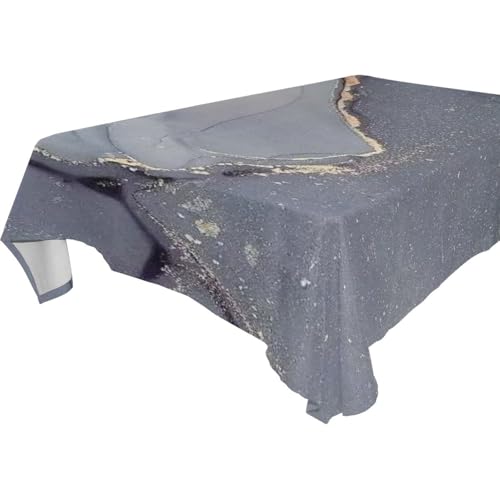 famyily Graue Marmor-Textur, abwaschbar, für Küche und Esszimmer, Innenbereich, 1,8 m - 2,4 m, knitterfrei, Picknick- und Couchtischdecke, 1 Stück, Größe 137 x 183 cm famyily Graue Marmor-Textur, abwaschbar, für Küche und Esszimmer, Innenbereich, 1,8 m - 2,4 m, knitterfrei, Picknick- und Couchtischdecke, 1 Stück, Größe 137 x 183 cm von famyily