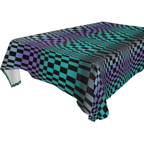 famyily Grünlich-violette Pailletten-Tischdecke mit Farbverlauf, abwischbar, für Küche und Esszimmer, Bankett, 1,8 m - 2,4 m, dekorative Halloween-Esstischabdeckung, wasserdicht, 1 Stück, Größe 137 x famyily Grünlich-violette Pailletten-Tischdecke mit Farbverlauf, abwischbar, für Küche und Esszimmer, Bankett, 1,8 m - 2,4 m, dekorative Halloween-Esstischabdeckung, wasserdicht, 1 Stück, Größe 137 x von famyily