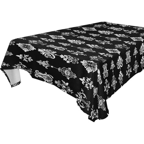 famyily Picknick-Tischdecke mit geschnitztem Muster, abwischbar, für Küche und Esszimmer, Bankett, 1,8 m - 2,4 m dick, 1 Stück, Größe 137 x 183 cm von famyily