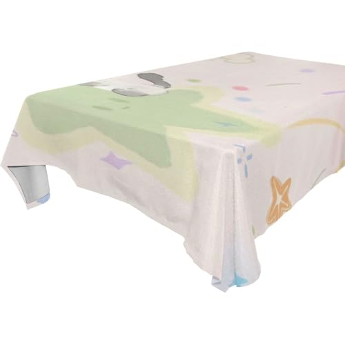 famyily Rechteckige Tischdecke mit niedlichem Kätzchen-Motiv, abwischbar, für Küche und Esszimmer, Innenbereich, 1,8 m - 2,4 m, auslaufsicher, Cafés, Outdoor, Picknick-Tischdecke, 1 Stück, Größe 137 x famyily Rechteckige Tischdecke mit niedlichem Kätzchen-Motiv, abwischbar, für Küche und Esszimmer, Innenbereich, 1,8 m - 2,4 m, auslaufsicher, Cafés, Outdoor, Picknick-Tischdecke, 1 Stück, Größe 137 x von famyily