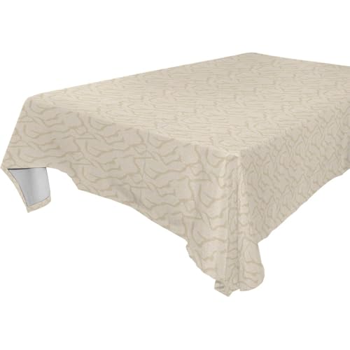 famyily Schlichte, geformte Samt-Tischdecke, abwischbar, für Küche und Esszimmer, Hochzeit, 1,8 m - 2,4 m, stabile Outdoor-Tischdecke, 1 Stück, Größe 137 x 183 cm, Khaki famyily Schlichte, geformte Samt-Tischdecke, abwischbar, für Küche und Esszimmer, Hochzeit, 1,8 m - 2,4 m, stabile Outdoor-Tischdecke, 1 Stück, Größe 137 x 183 cm, Khaki von famyily