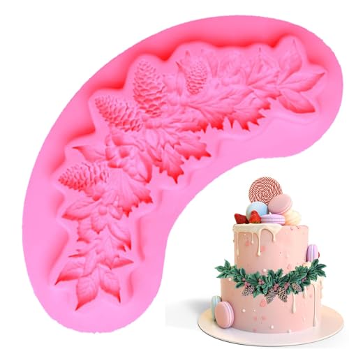 Fondantformen für Kuchendekoration, handgefertigte Silikonform für Süßigkeiten, leicht zu lösen, Weihnachts-Silikon-Fondantform für handgefertigte Kuchendekoration Fondantformen für Kuchendekoration, handgefertigte Silikonform für Süßigkeiten, leicht zu lösen, Weihnachts-Silikon-Fondantform für handgefertigte Kuchendekoration von fanelod